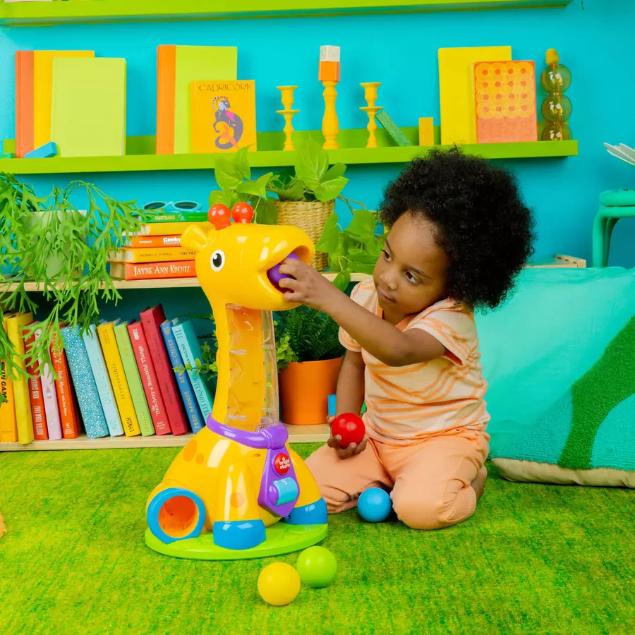 Bright Starts Witzige Giraffe mit Lichtern und Geräuschen
