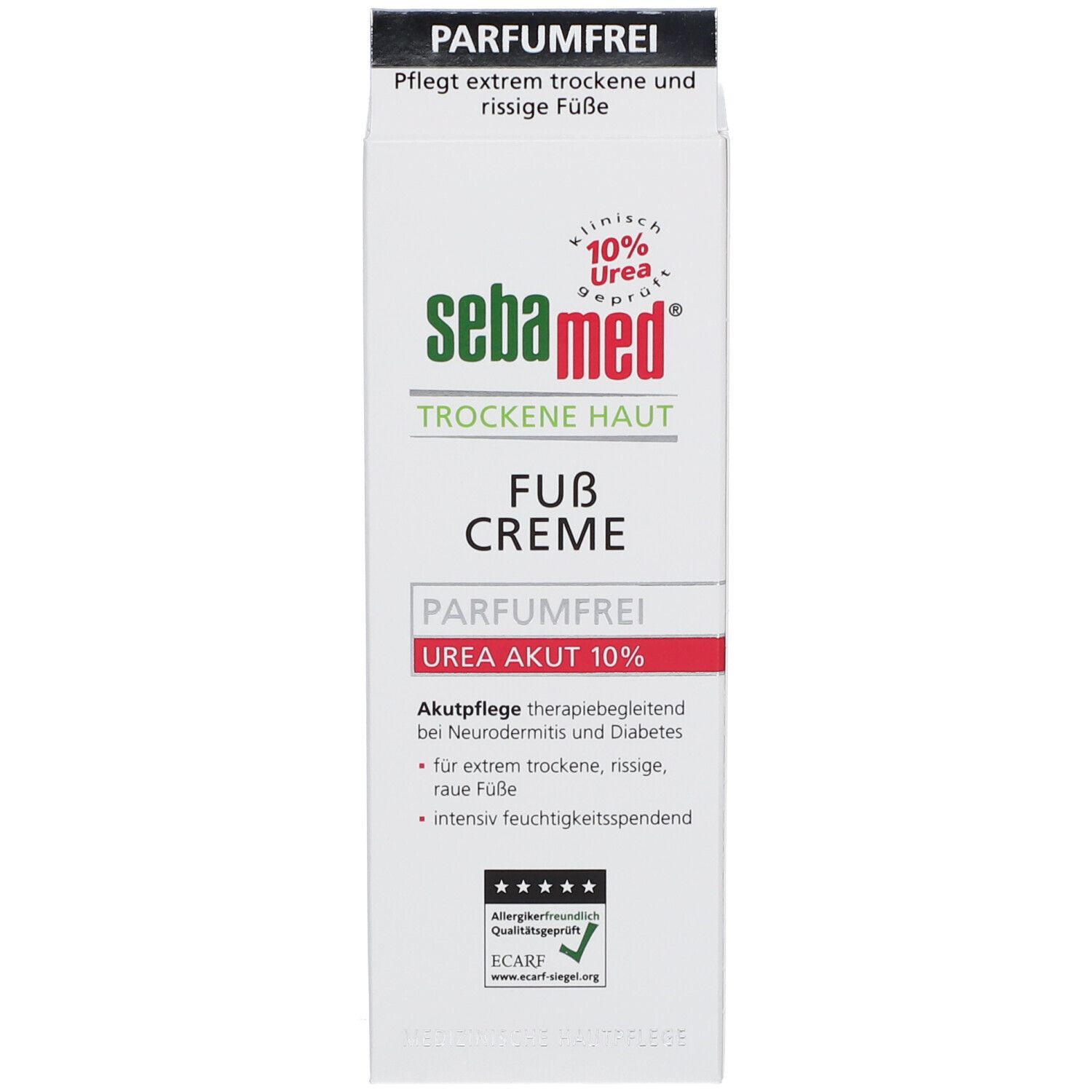 sebamed® Trockene Haut Fußcreme Parfumfrei Urea 10%