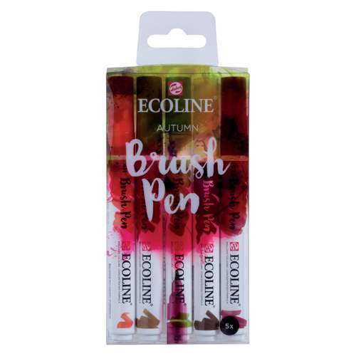 Talens ECOLINE® Brush Pen Marker-Sets, 5er