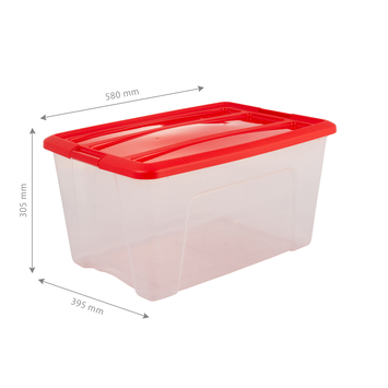 Iris kerstballenbox 45 liter met inlay