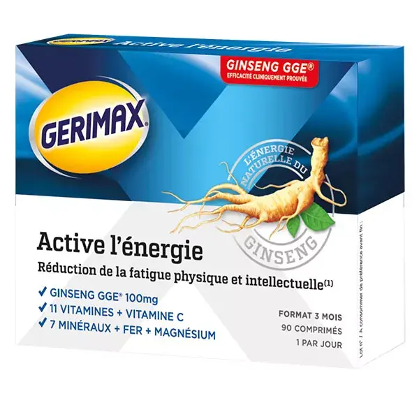 Gerimax Active Energy Adultos 90 comprimidos