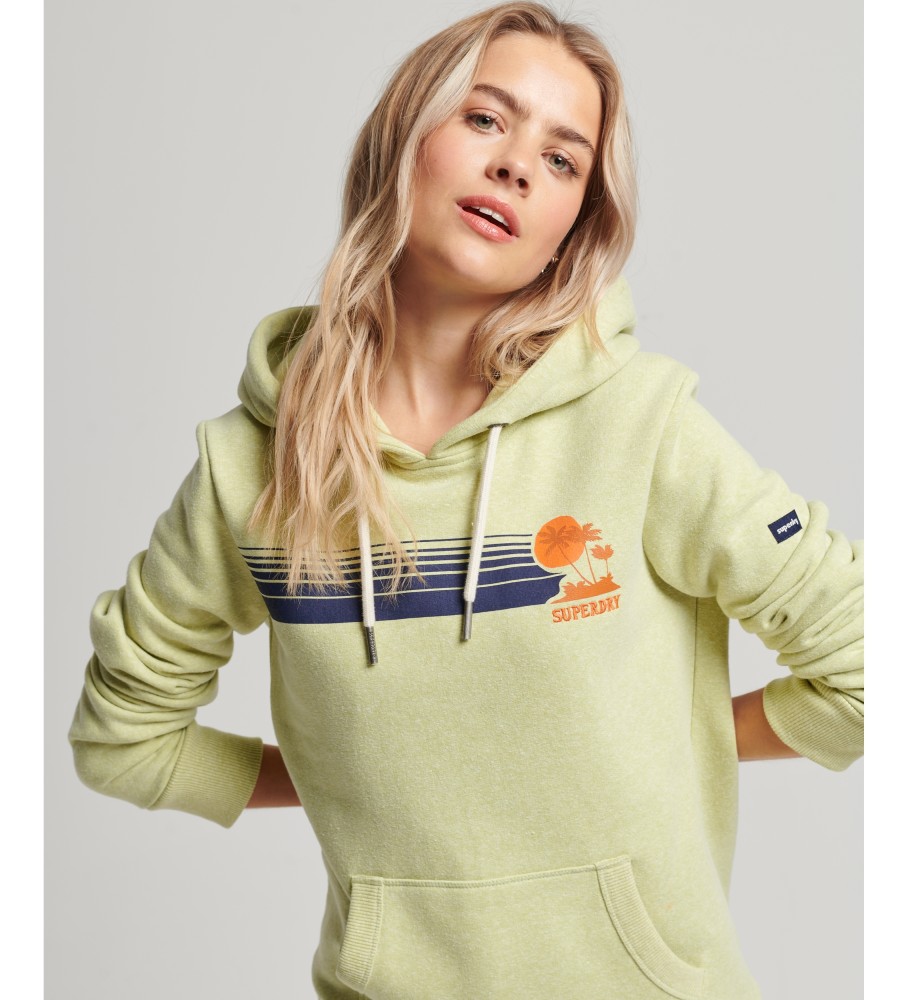 Moletom com capuz Superdry Vintage Logo Great Outdoors Verde