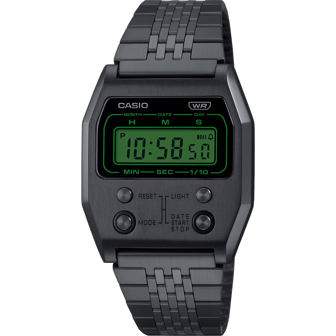 Casio Vintage Edgy Premium Schwarz