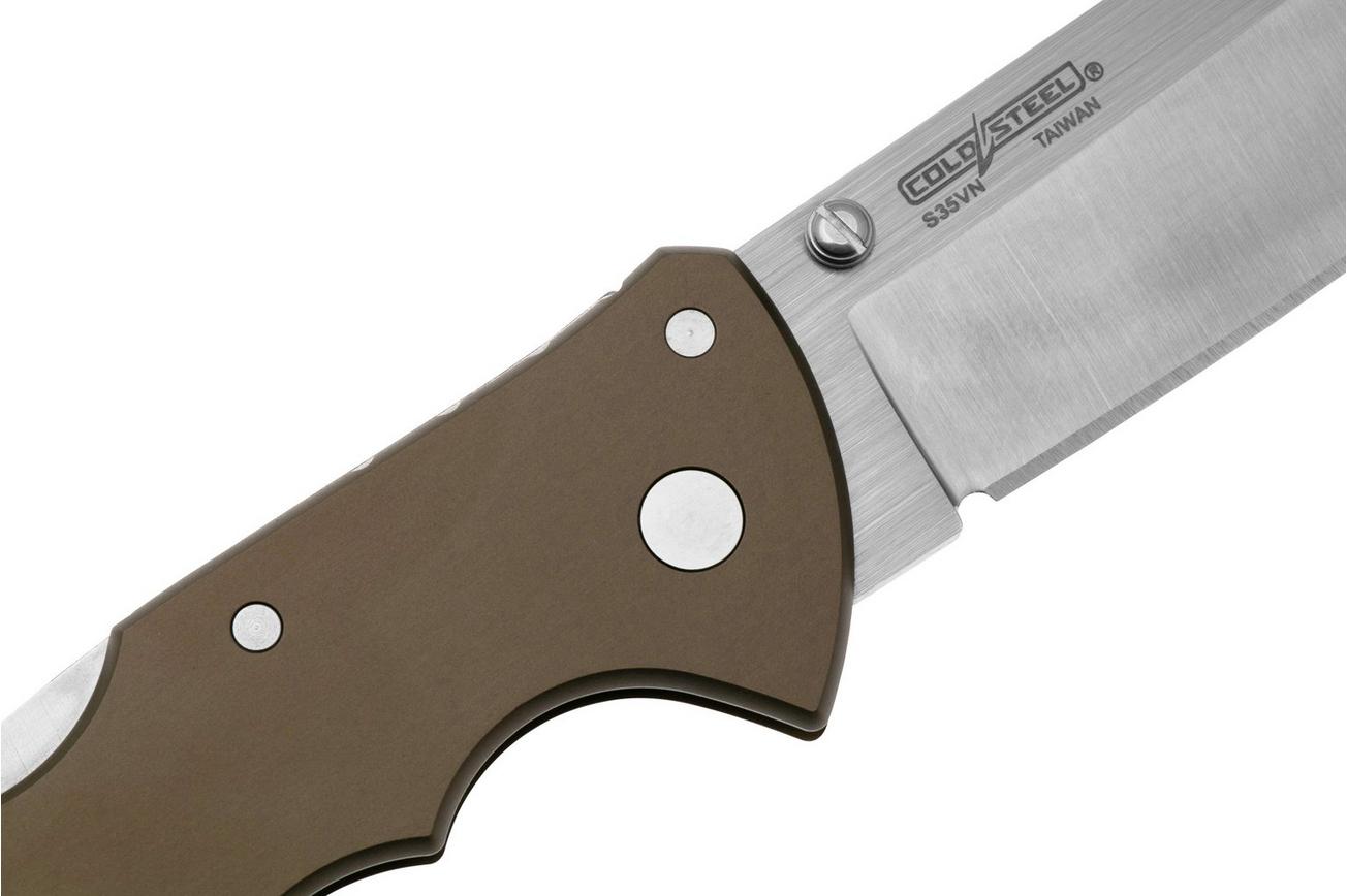 Cold Steel Code 4 Clip Point 58PS CPM S35VN plain edge, zakmes