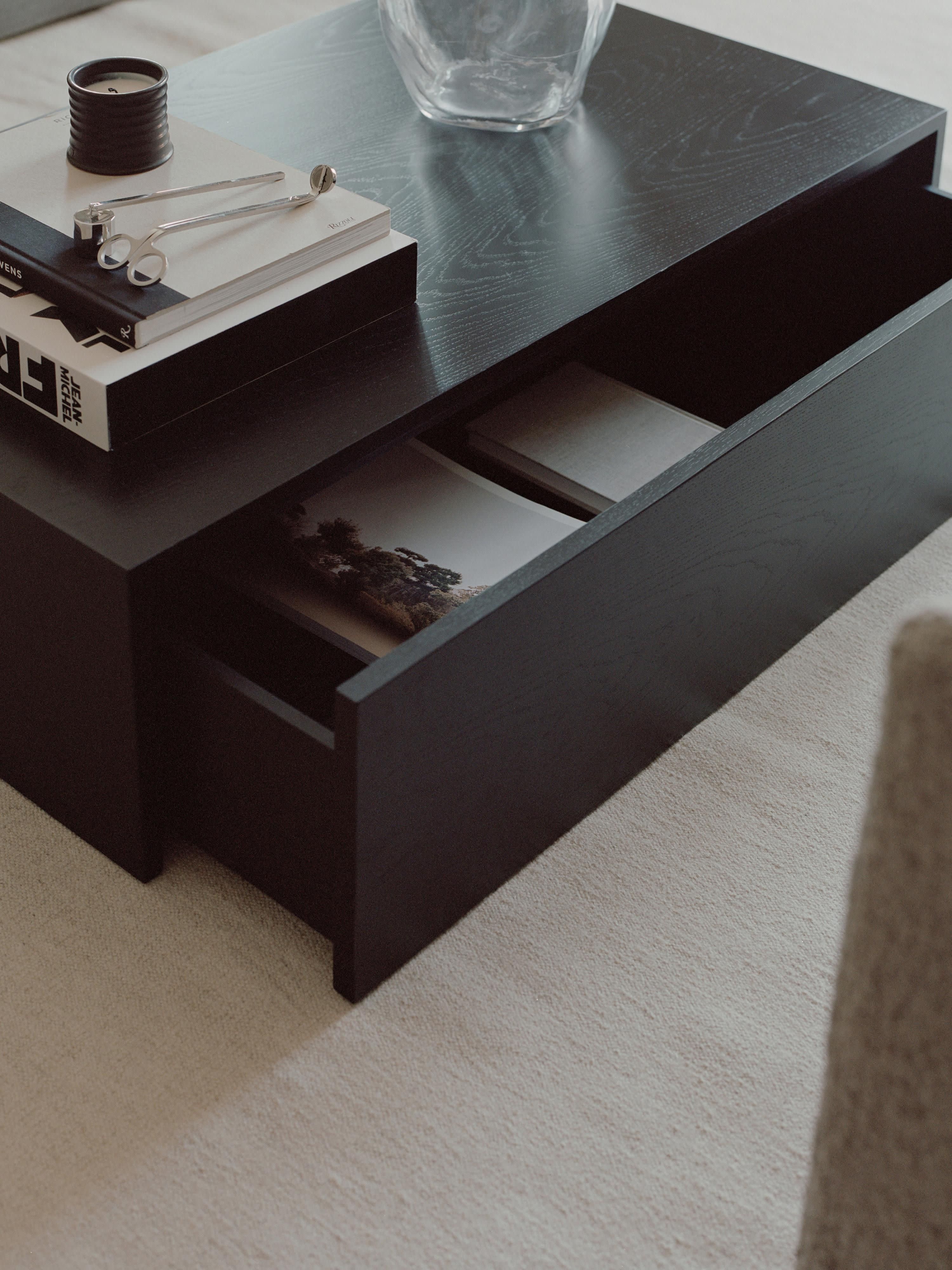 Houten salontafel Mass