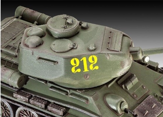 Revell - T-34/85 Tank Byggesæt - 1:72 - Level 4 - 03302