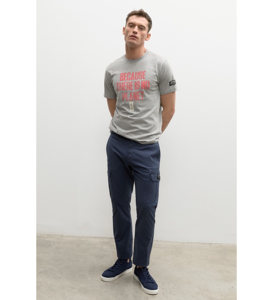 Camiseta cinza ECOALF Minaalf