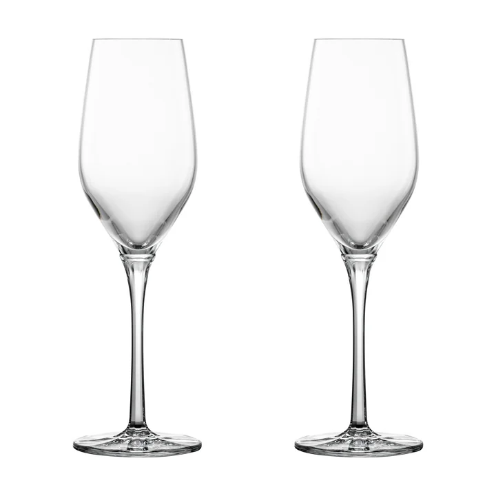Zwiesel Glas - Roulette Sektglas / Champagnerglas (2er-Set)