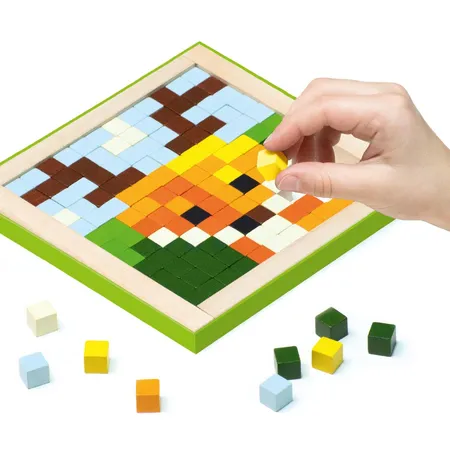 Cubika Holzmosaik Tiere, 250 Teile