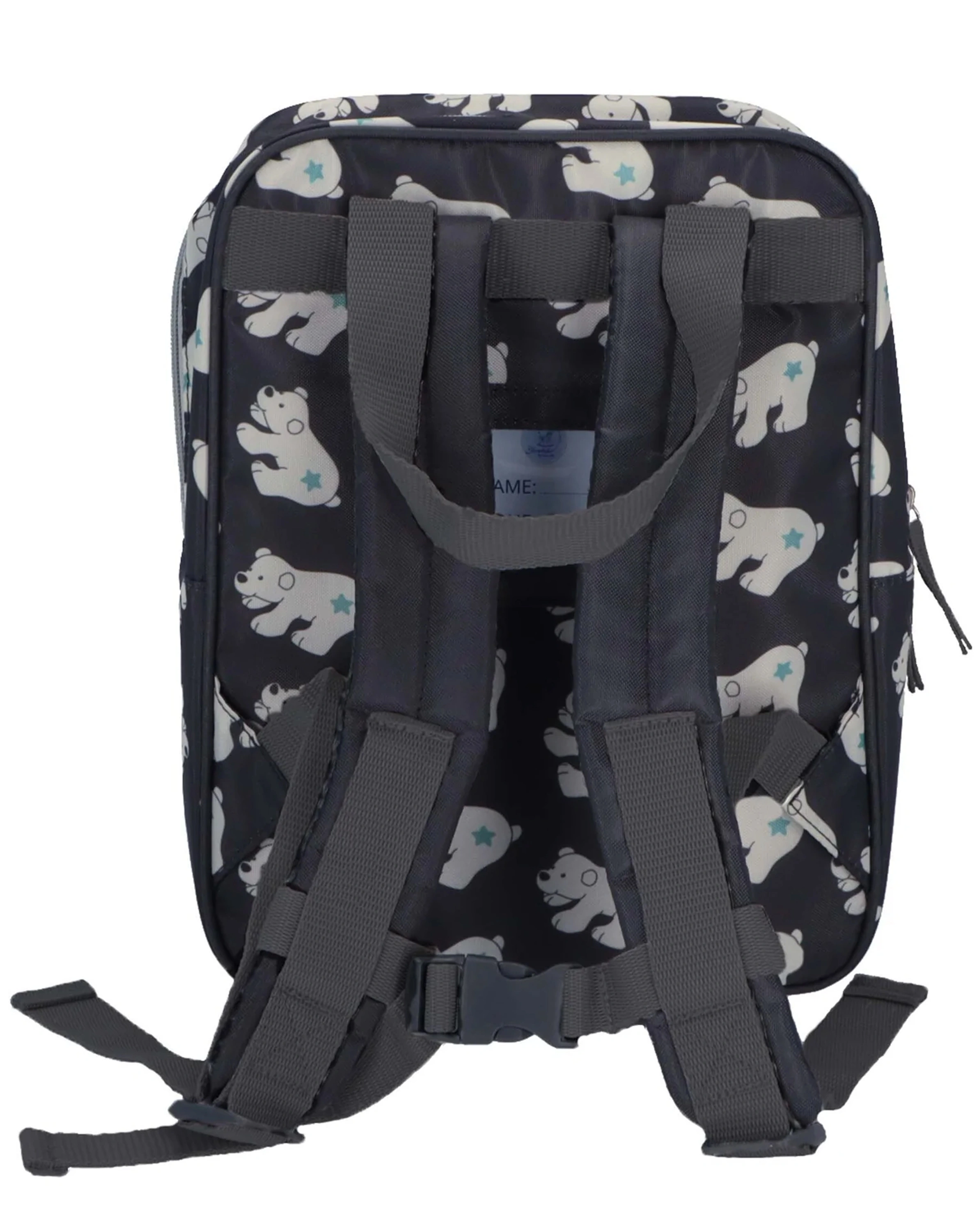 Kinder-Rucksack ELIA EISBÄR in eisengrau