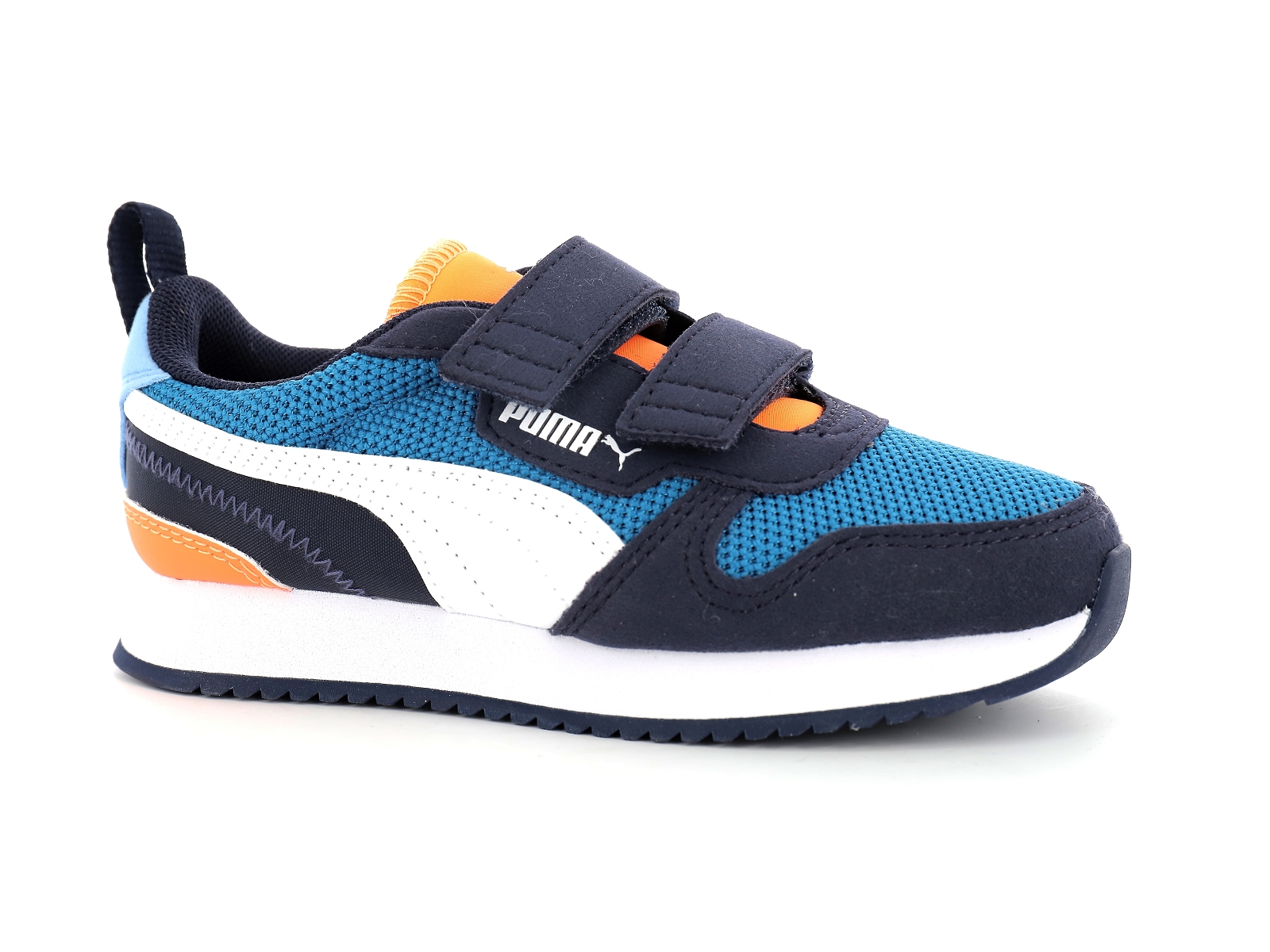 Puma-PUMA R78 Matières combinées Bleu roi