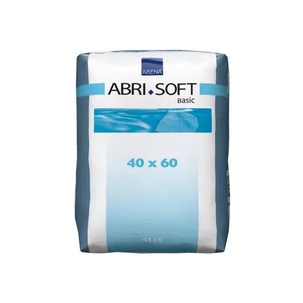 Abena Frantex Abri-Soft Protetor de Cama Descartável Básico 40 x 60 cm 750 ml 60 unidades