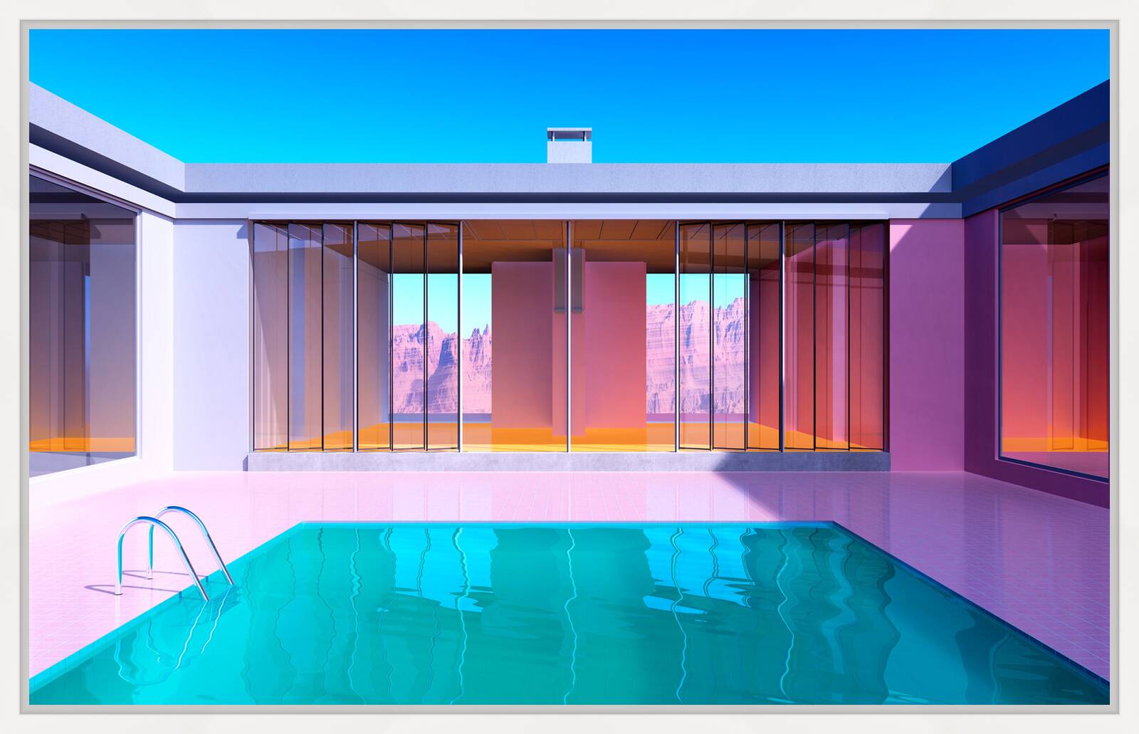 Pool 56 by Carl Miller - Limited Edition. Edition of: 150. Signed.