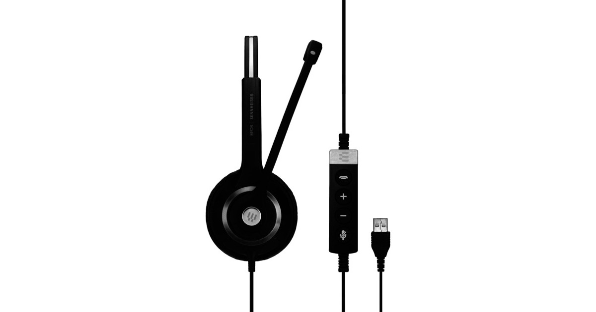 SennheiserIMPACT SC 260 USB MS II on-ear headset  (Zwart)