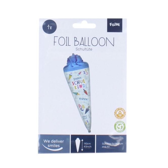Folienballon - Schultüte - ca. 110 cm