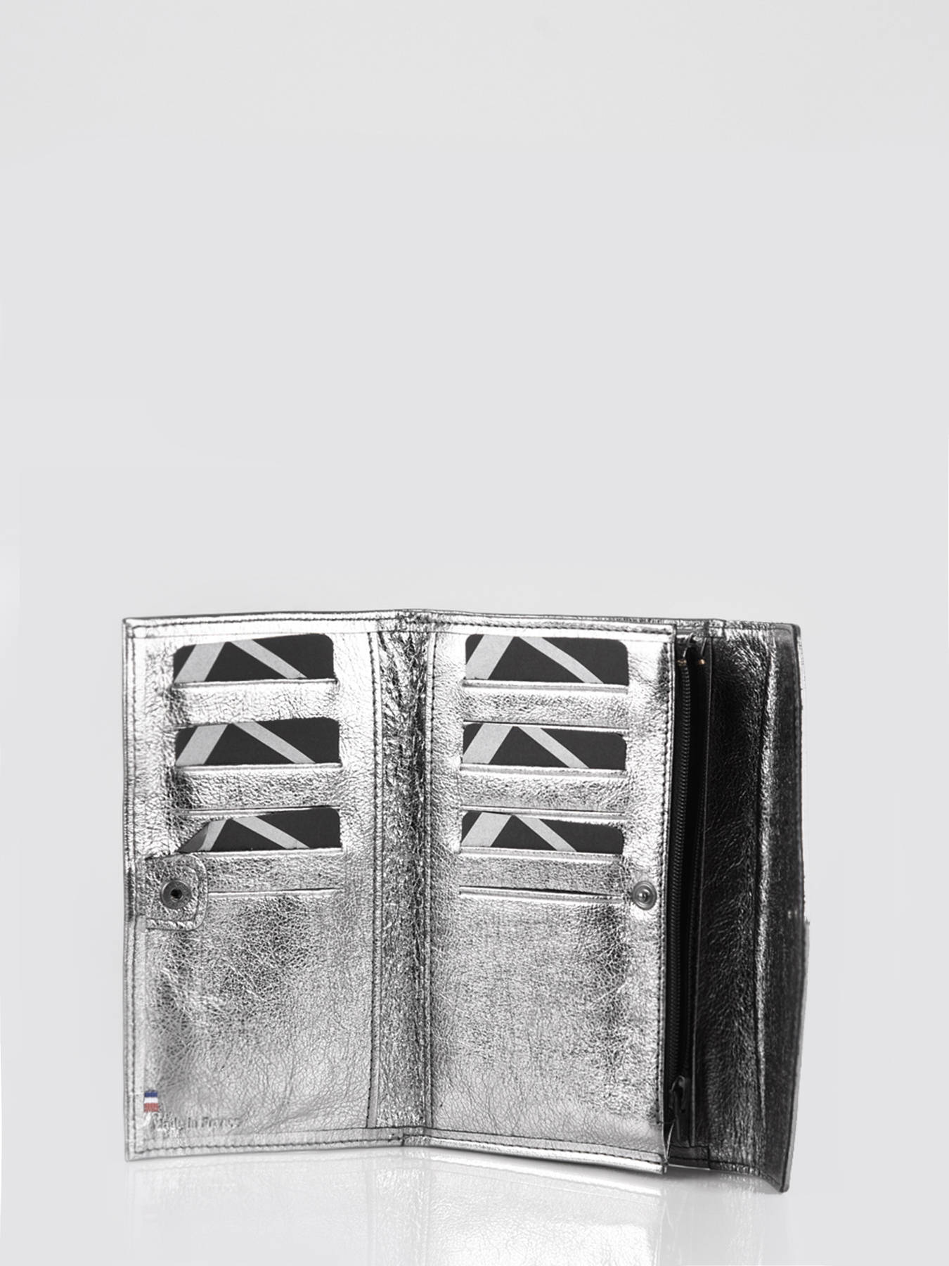Porte-monnaie Etincelle Irise cuir ETRIER