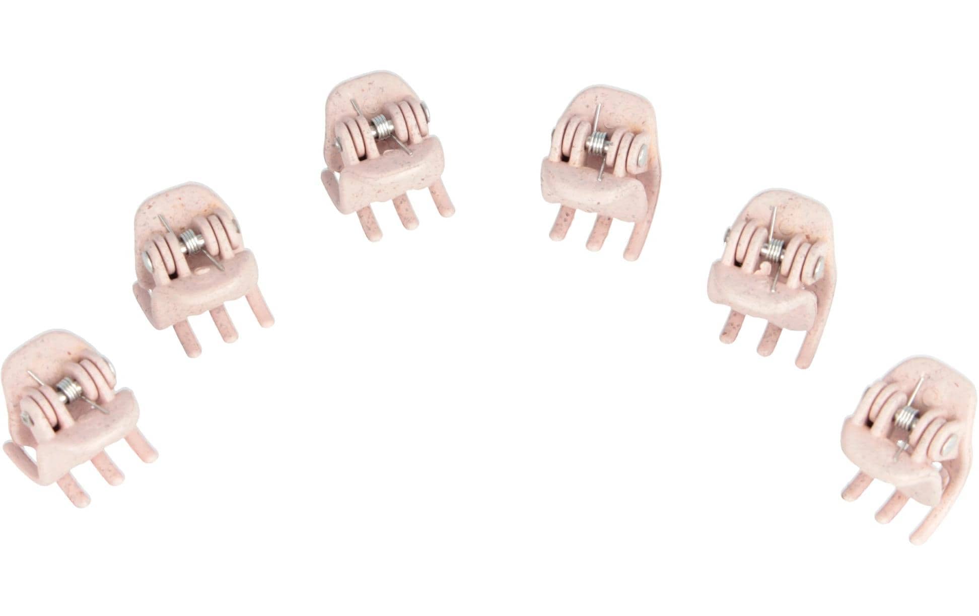 Haarklemme Nature Love Rosa 6 StückStilvolle Clips für jeden Look
