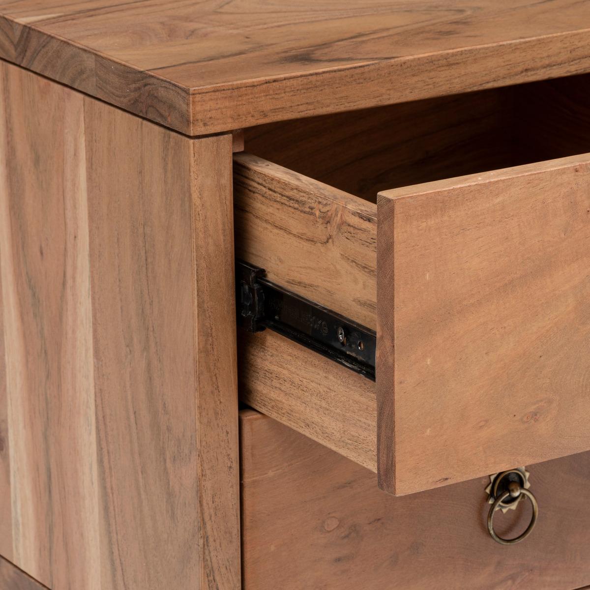 CONSOLE 2 PORTES 4 TIROIRS JILING