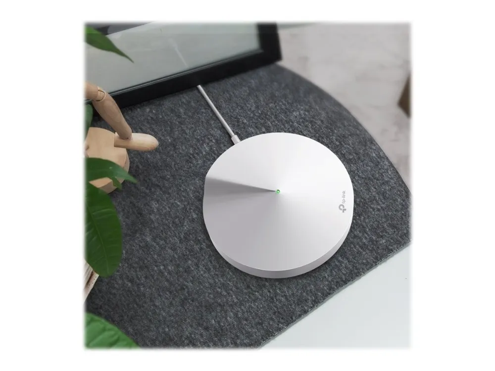 TP-Link Deco M9 Plus - Wi-Fi-system (2 routere) - op til 4500 sq.ft - mesh - GigE, ZigBee - 802.11a/b/g/n/ac, Bluetooth 4.2, ZigBee Home Automation 1.2 - Tri-Band