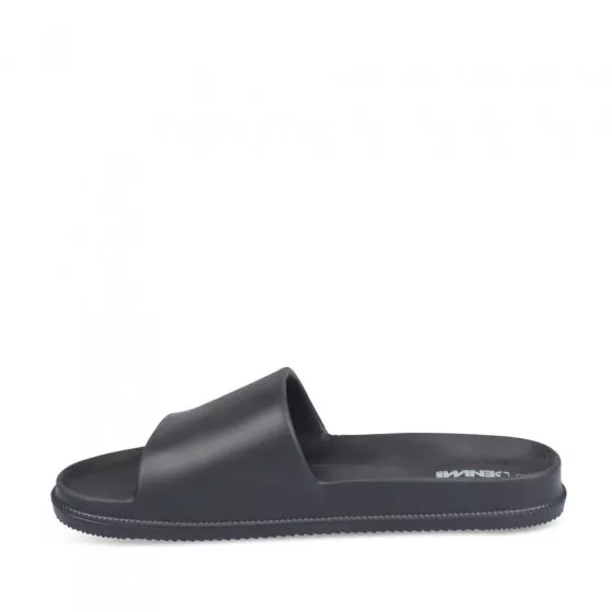Claquettes NOIR DENIM SIDE