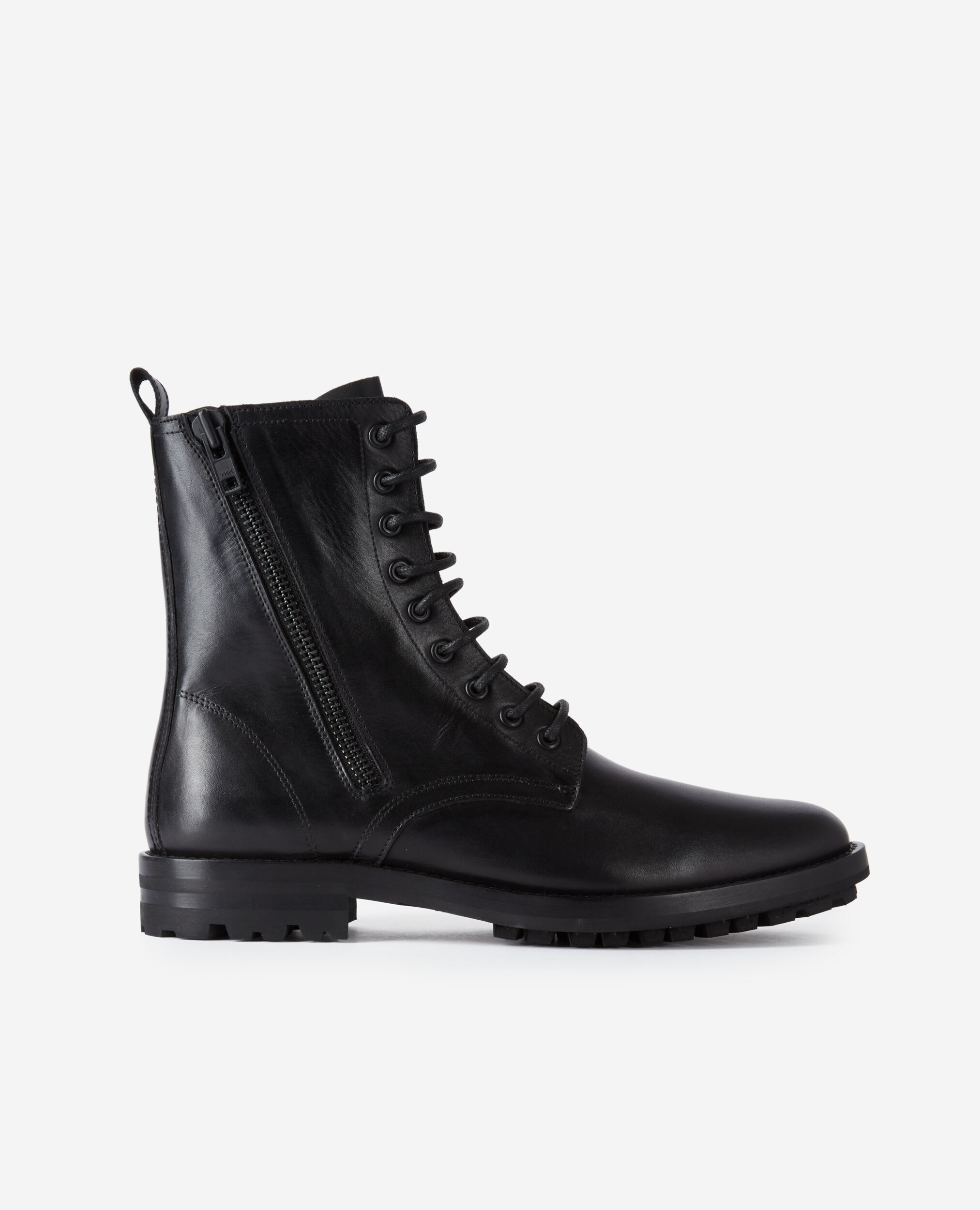 Boots en cuir noires