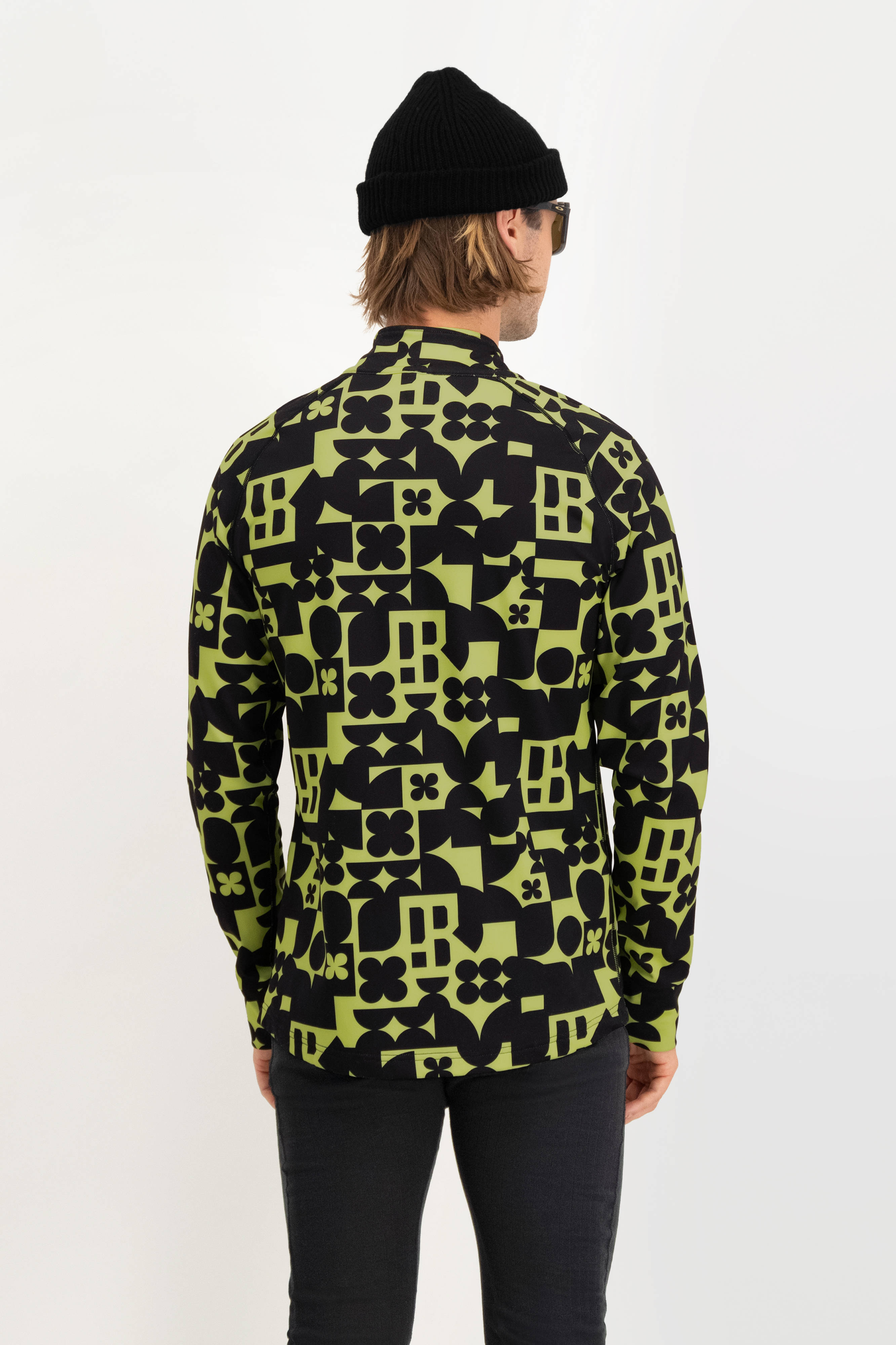 Poederbaas skipully Arty groen/zwart