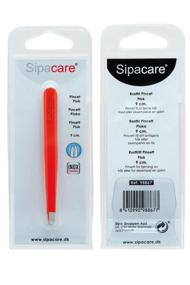 Sipacare pincet 9 cm.