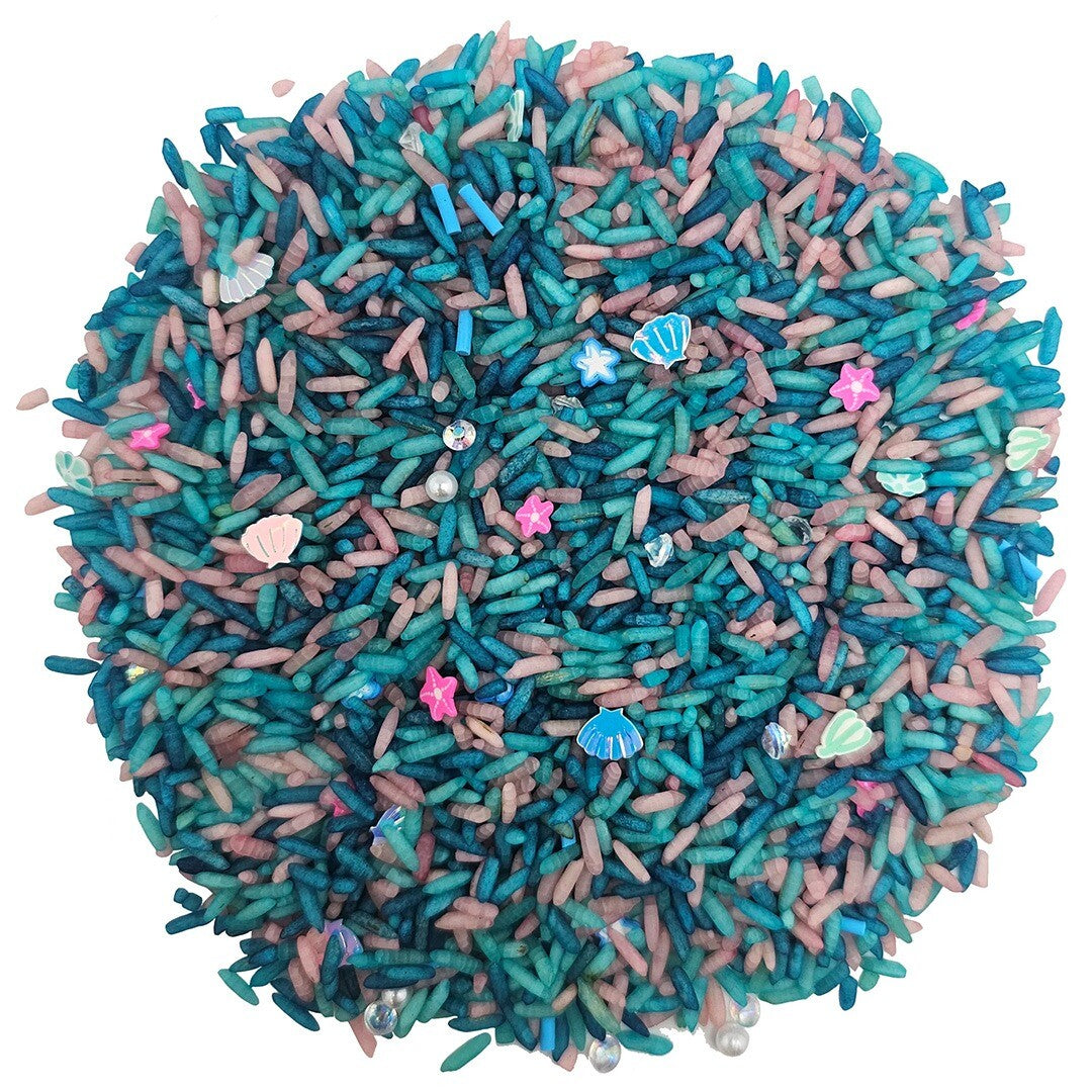 Grennn speelrijst mermaid mix - 750 gr