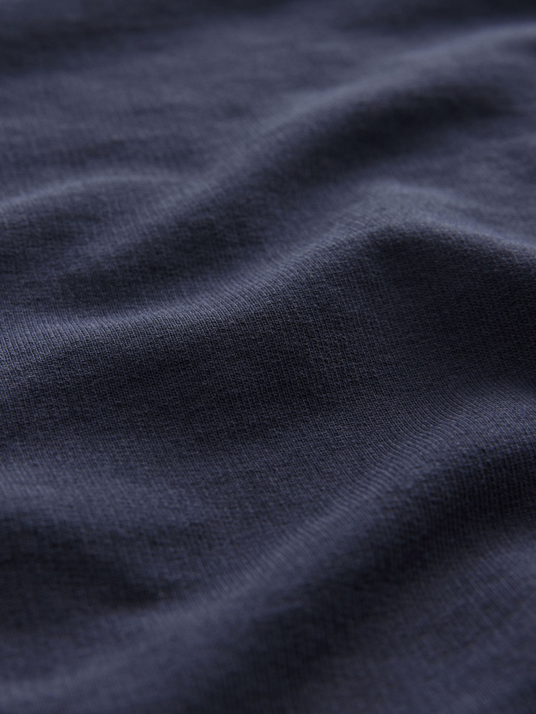 Donkerblauw - Dun sweatshirt met ronde hals