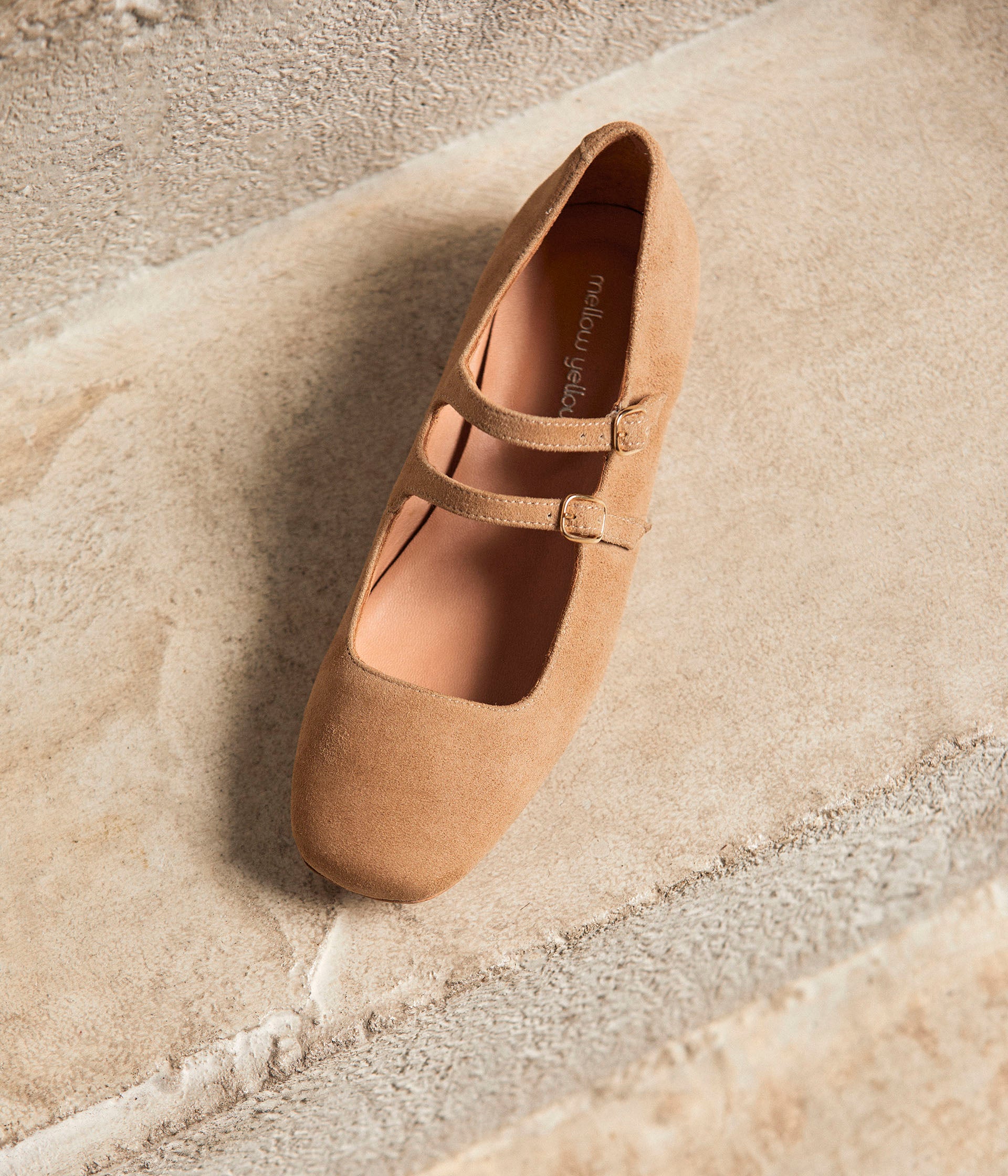 Babies velours camel Aurella
