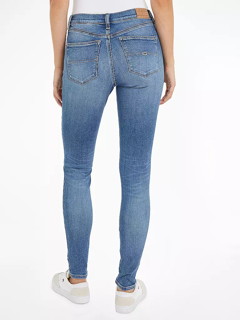 TOMMY JEANS Jeans Skinny NORA blau