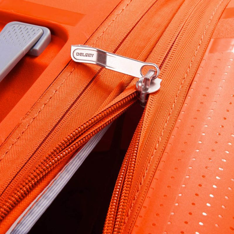 Valise cabine rigide extensible Clavel 55 cm Orange Tangerine