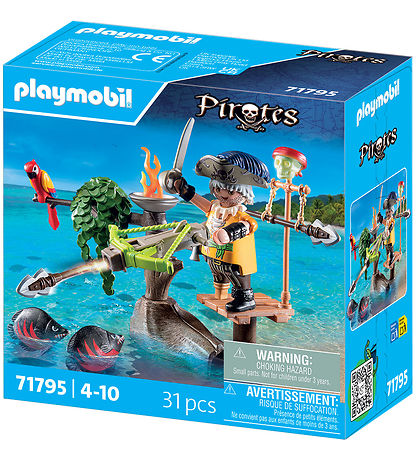 Playmobil Pirates - Pirat m. Balliste - 71795 - 31 Teile