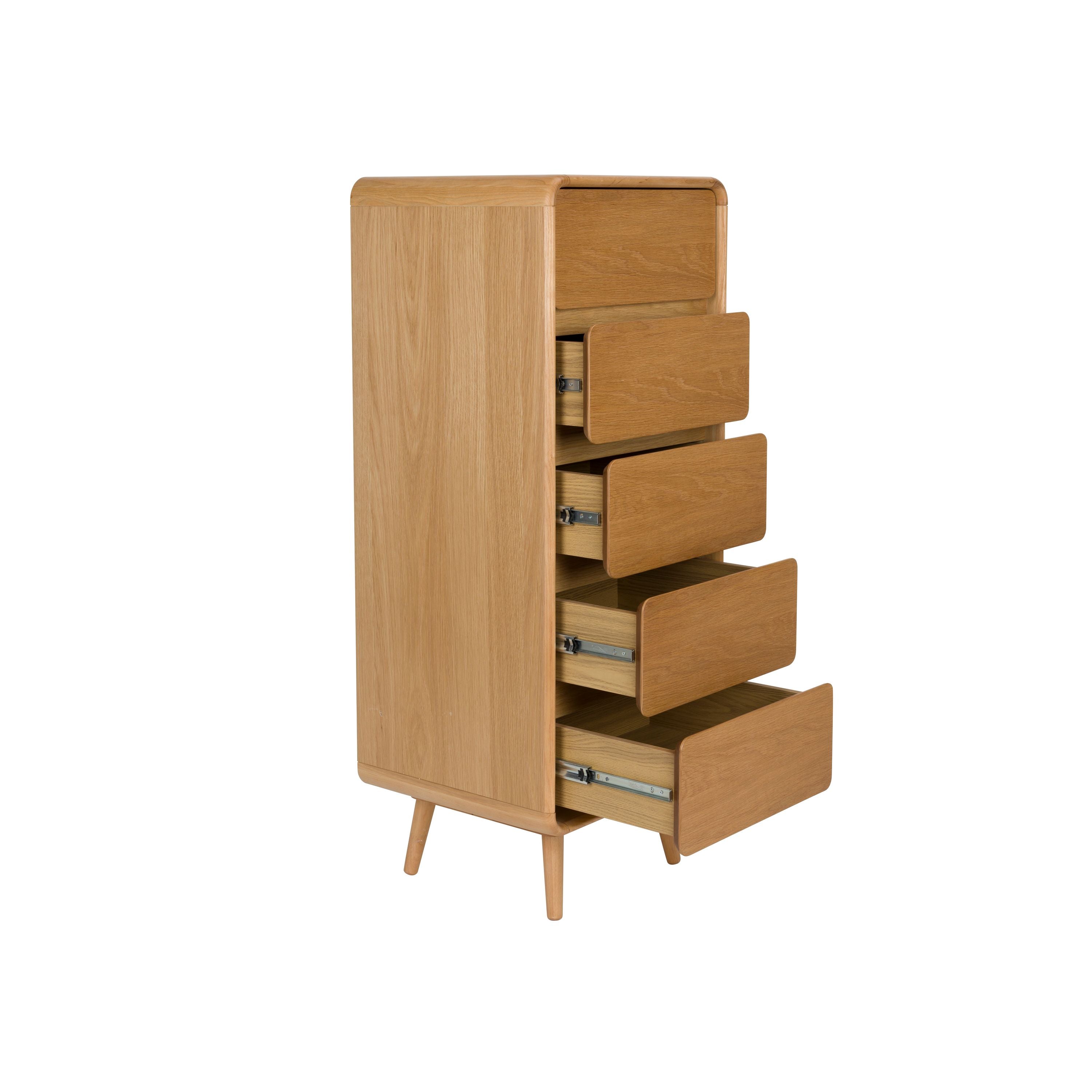 Zuiver Rise Kast| Ladekast Hout Naturel