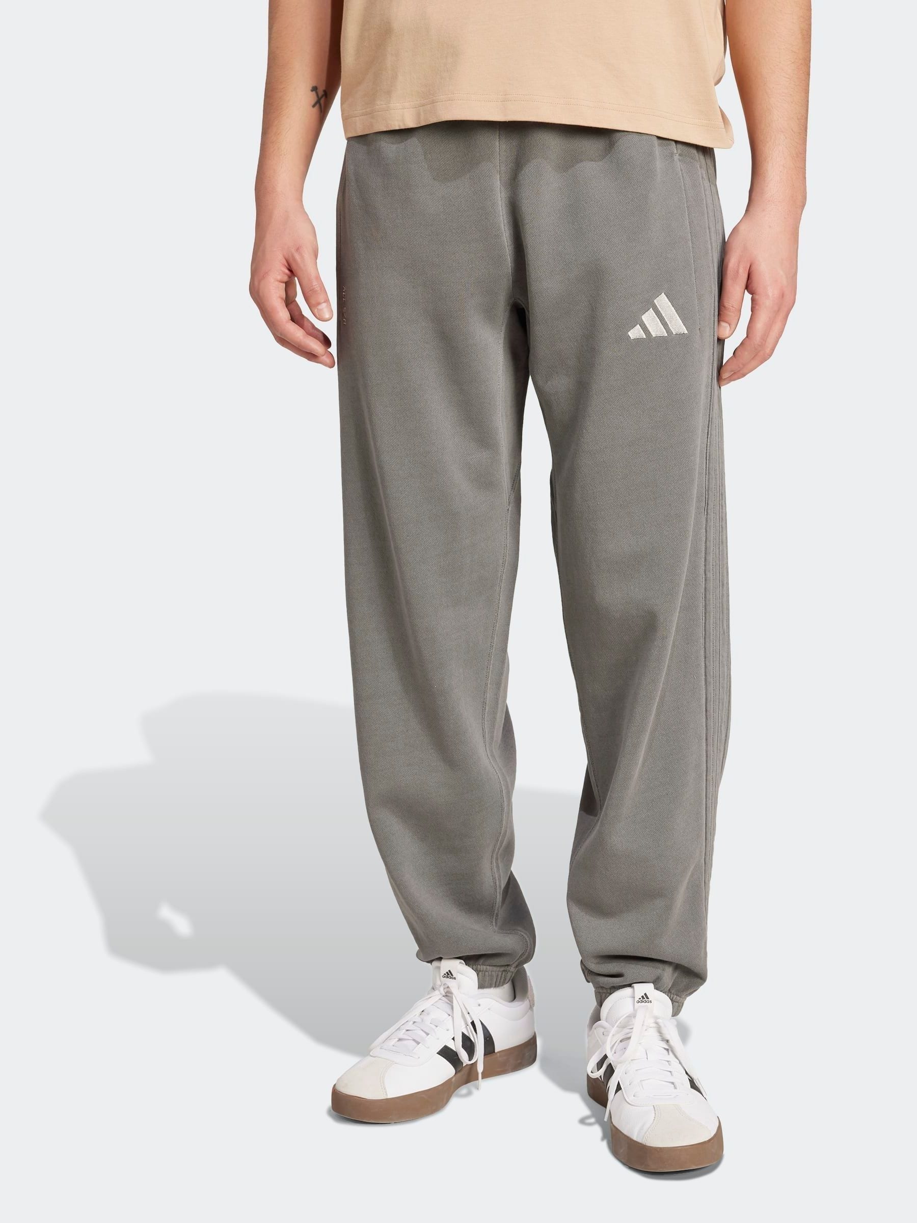 Grijs - adidas Loose ALL SZN French Terry Washed Joggers