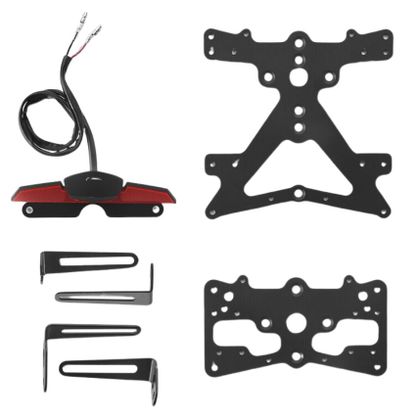 Support de plaque Rizoma FOX - Noir