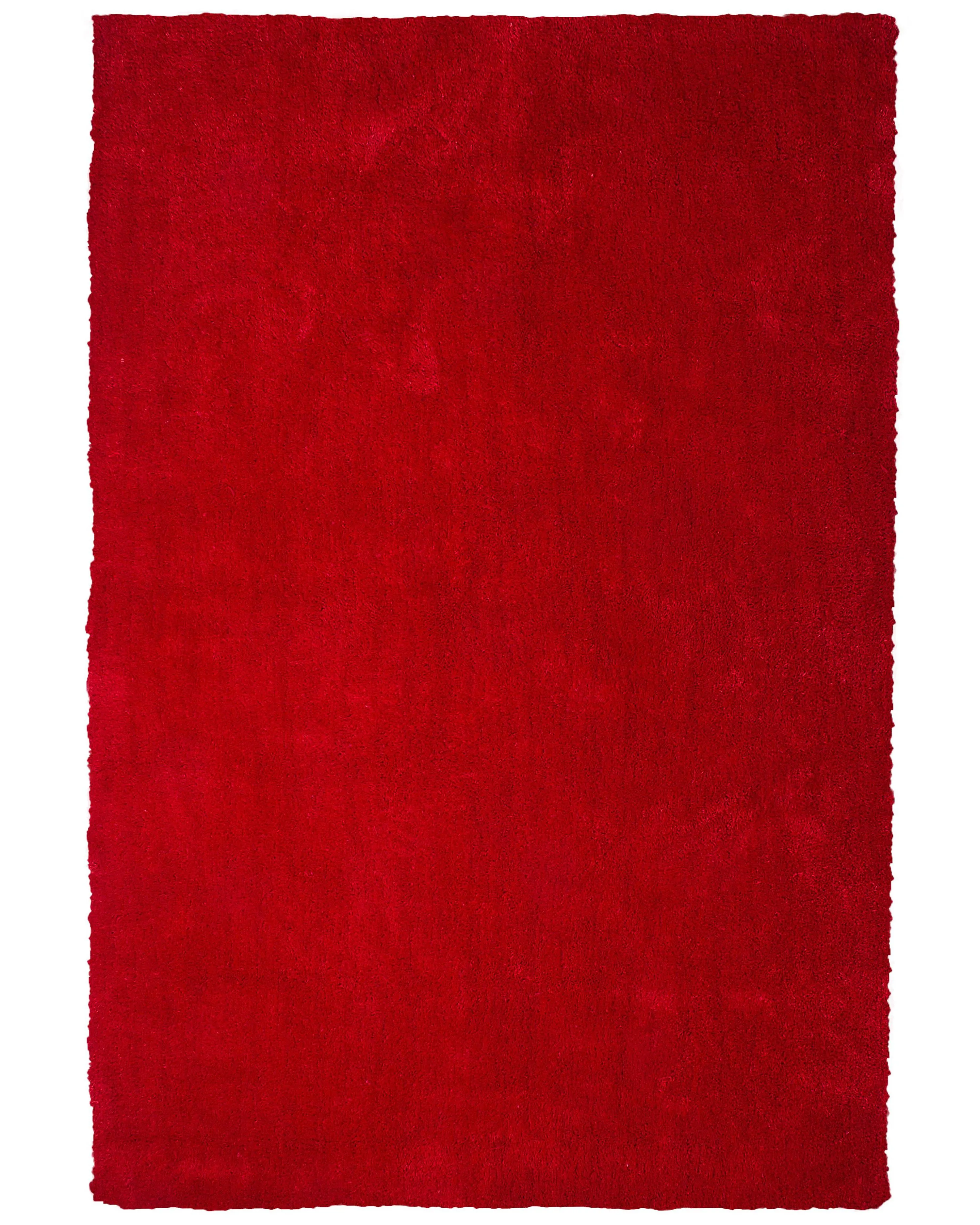Hoogpoligvloerkleed DEMRE Rood 200 x 300 cm