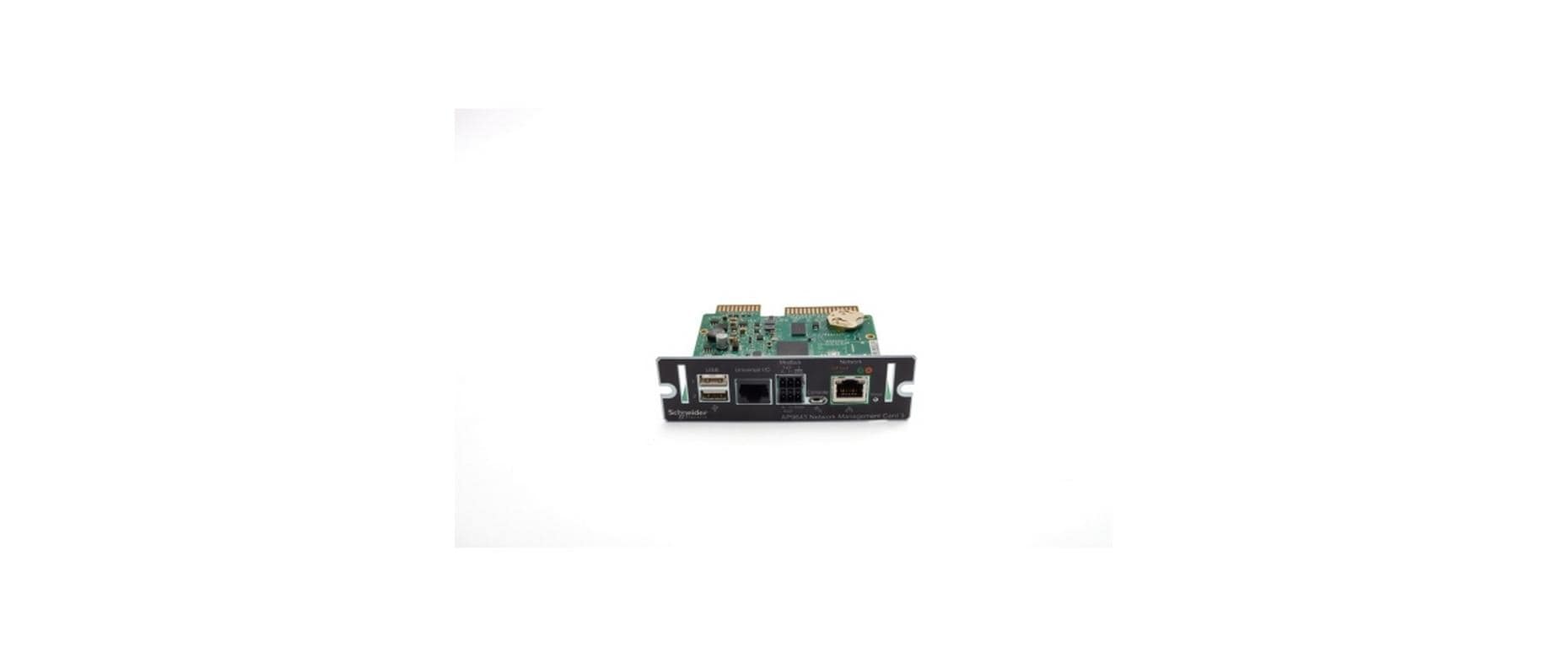 Management Card AP9643<br>USV Netzwerkmanagementkarte 3 mit Umweltüberwachung und Modbus