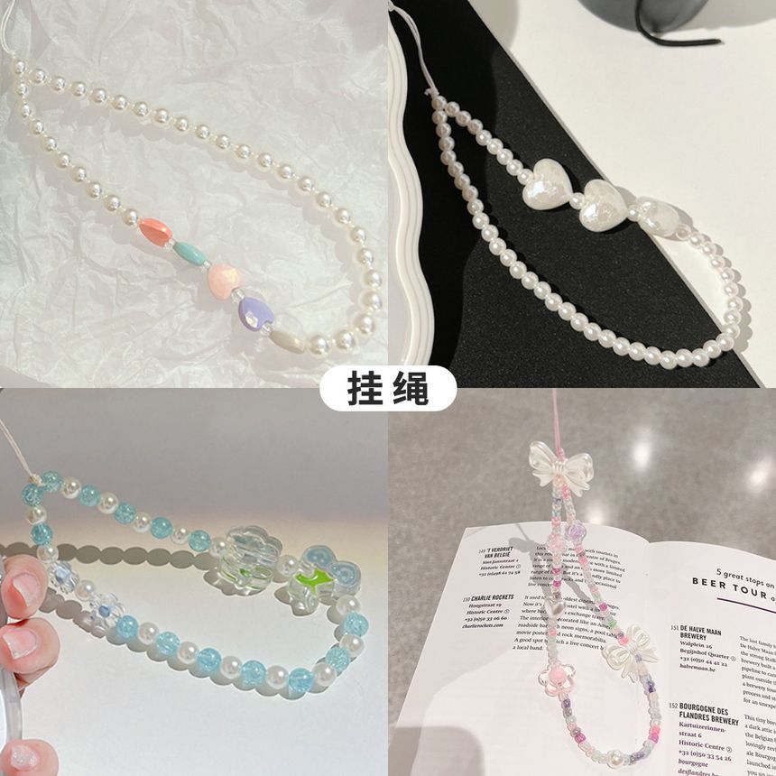 kloudkase - Floral / Heart Phone Strap (diverse designs)