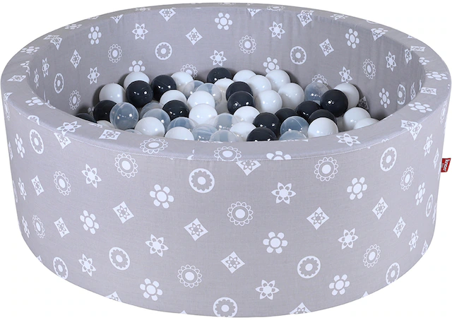 Knorrtoys® Bällebad »Soft, Royal Grey« mit 300 Bällen; Made in Europe