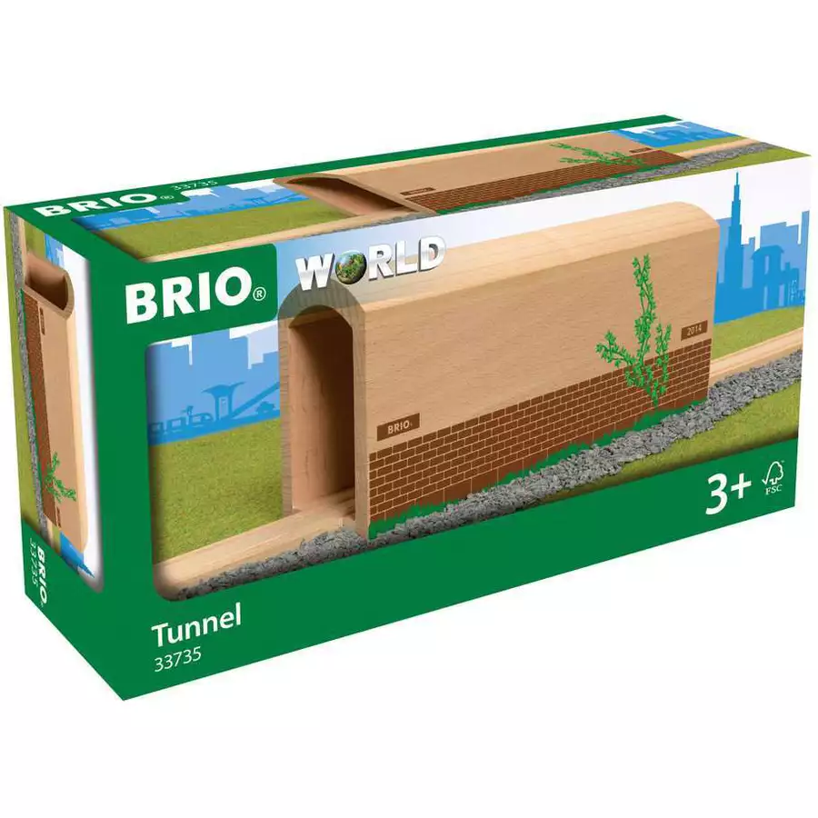 Brio Hoher Holz-Tunnel bunt