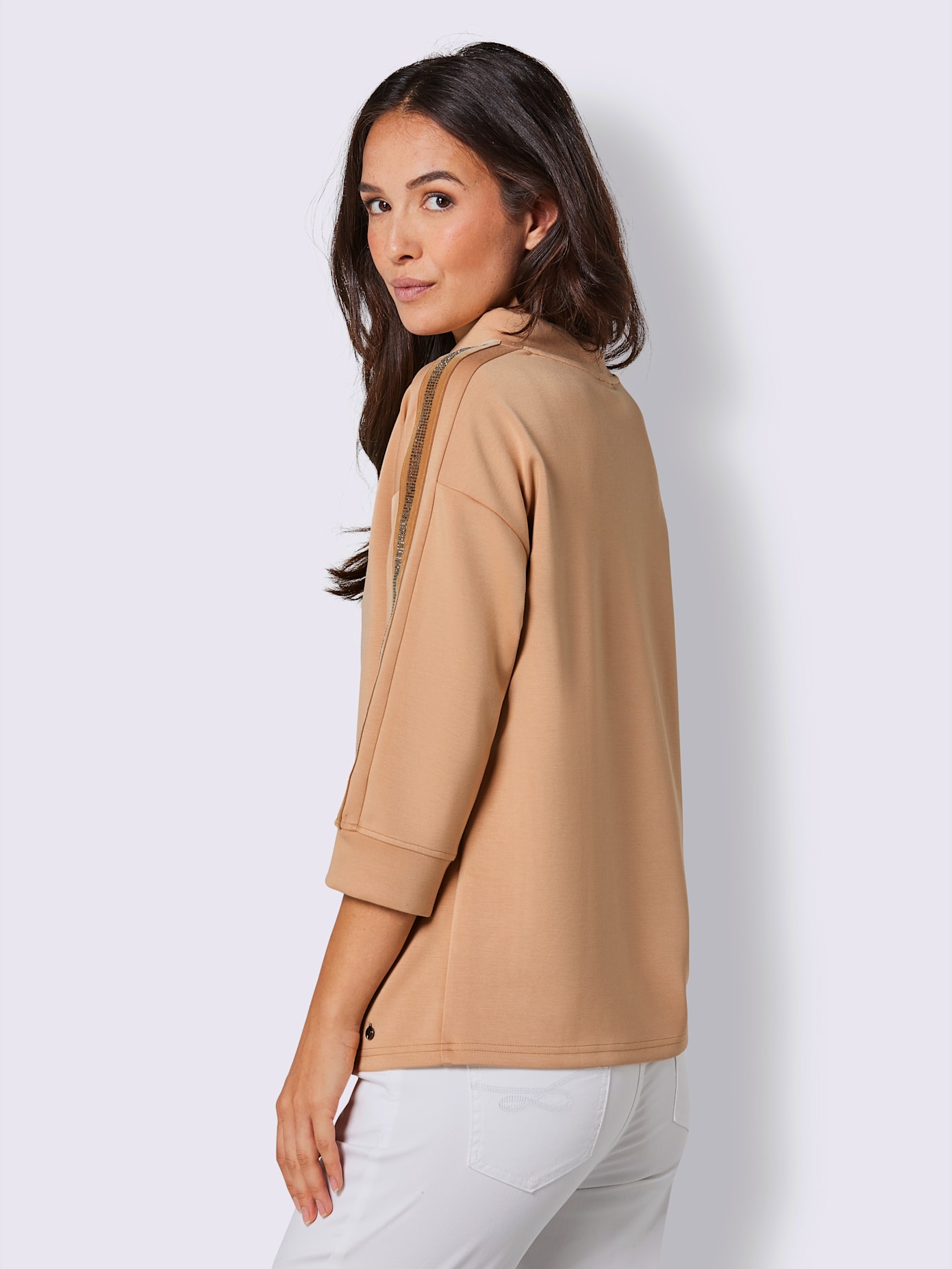 T-shirt modal polyester ultra-doux avec modal