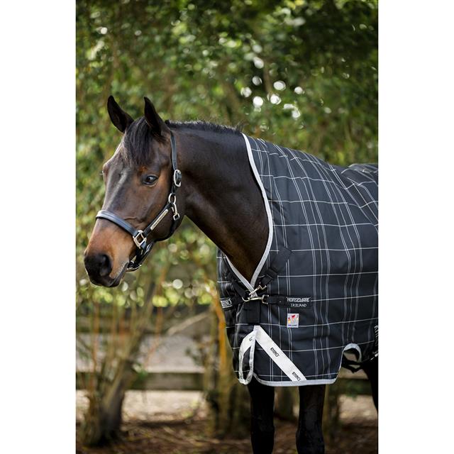 Deken Horseware Rhino Wug Vari-Layer 250gr Zwart-grijs