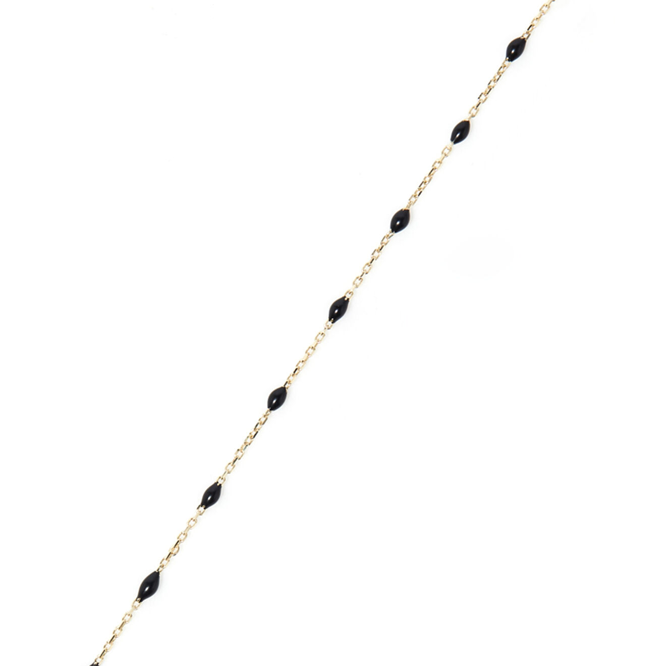 Instant d'Or Bracelet Email Noir or jaune