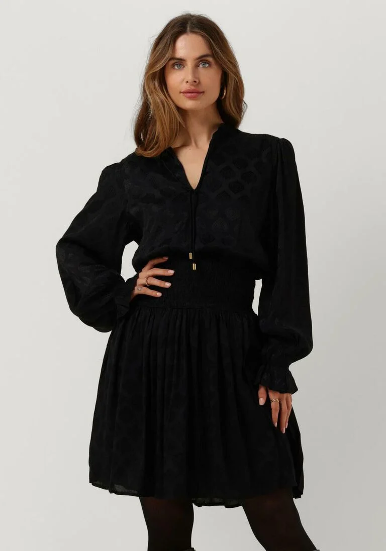 FREEBIRD zwarte freebird mini jurk friday dress