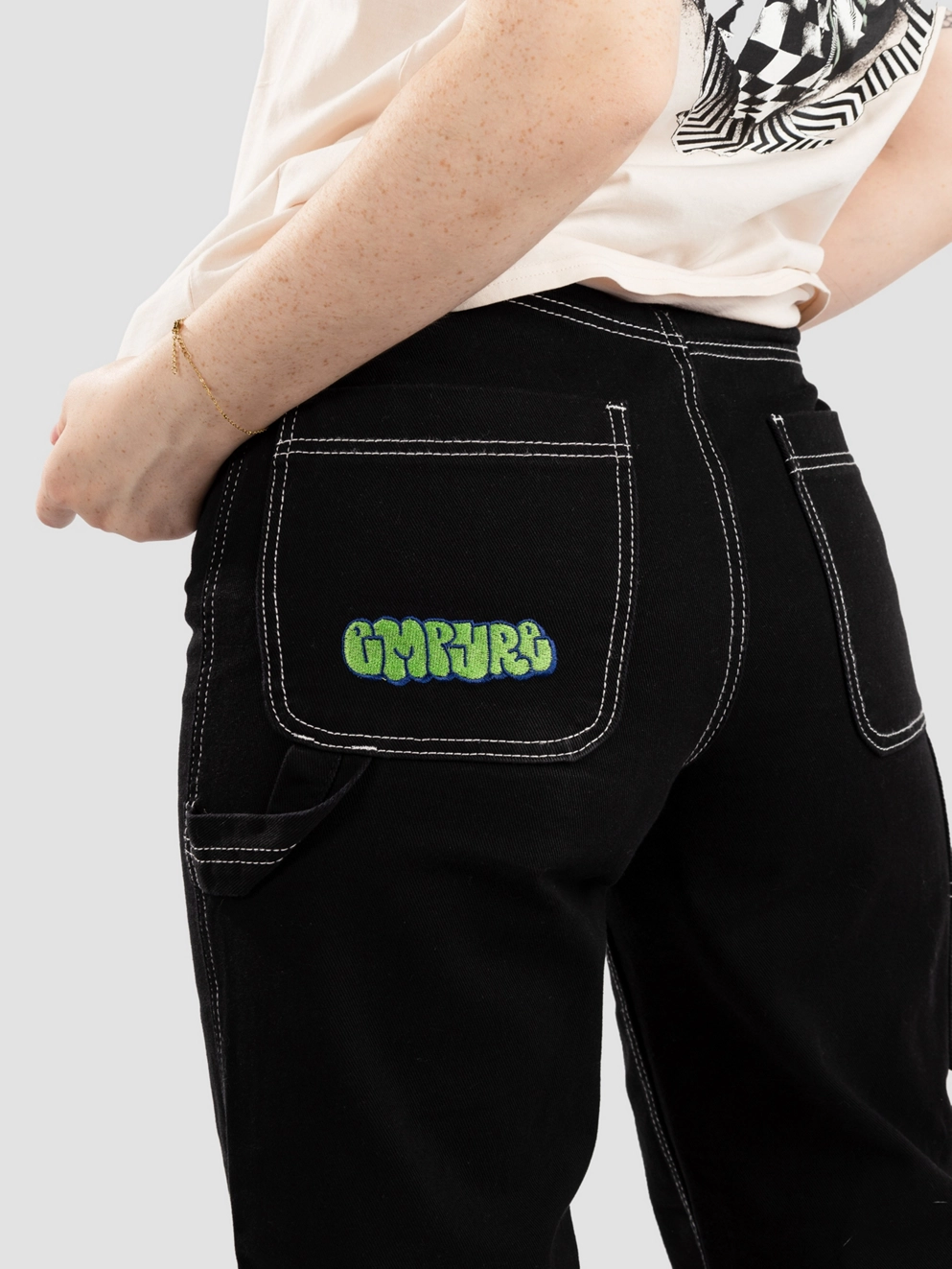 Empyre Tori Sk8 Carpenter Jeans caviar