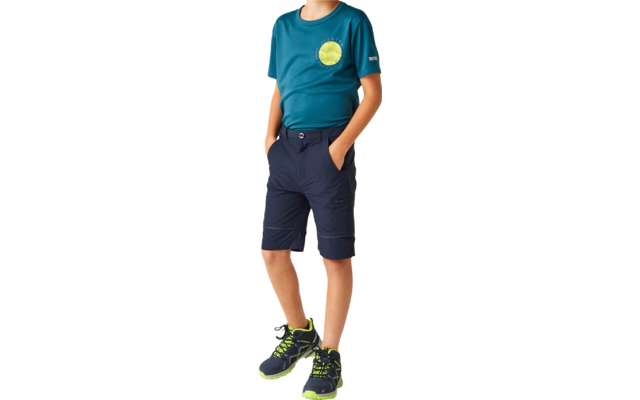 Regatta Highton Stretch Zip-Off Kinder Wanderhose