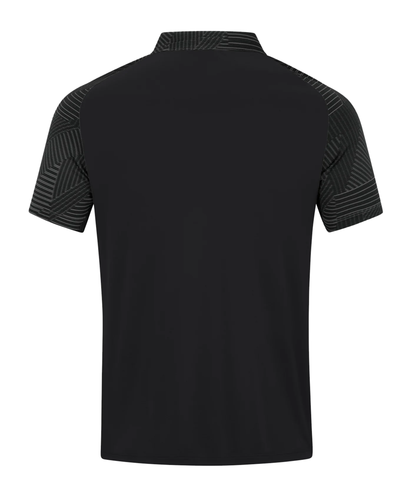 JAKO Performance Polo Schwarz Grau F804