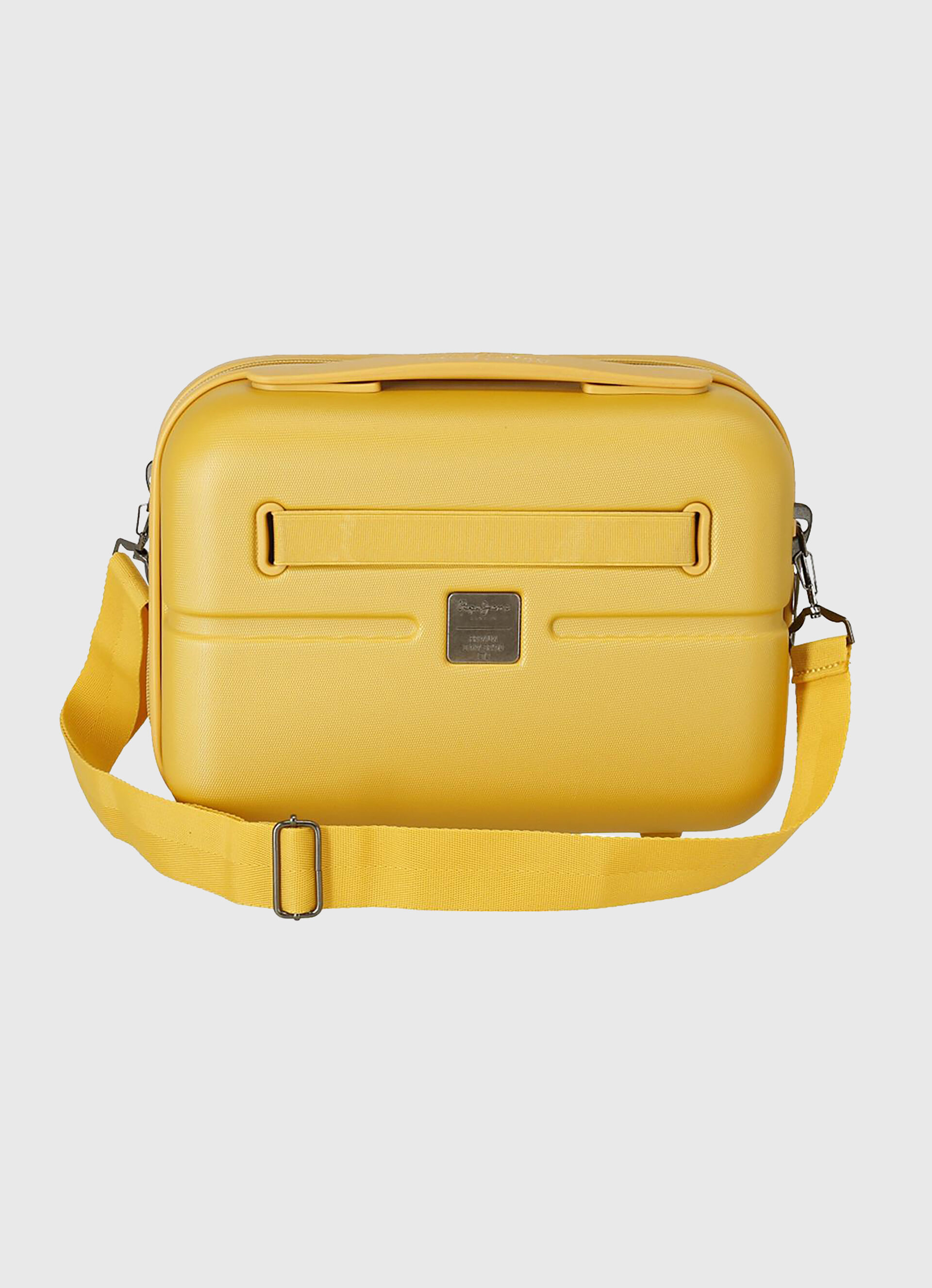 Nécessaire rígida em ABS - amarelo ocre, tamanho único