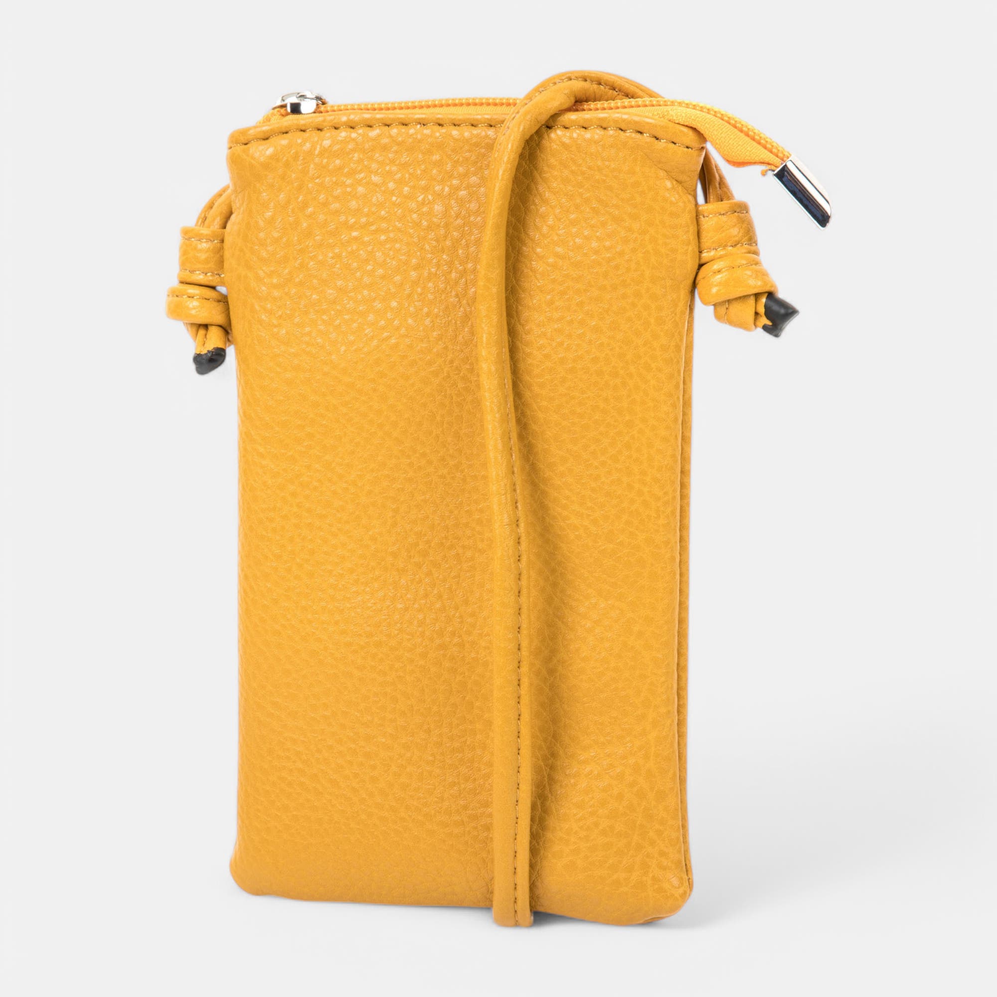 Pochette pour téléphone jaune